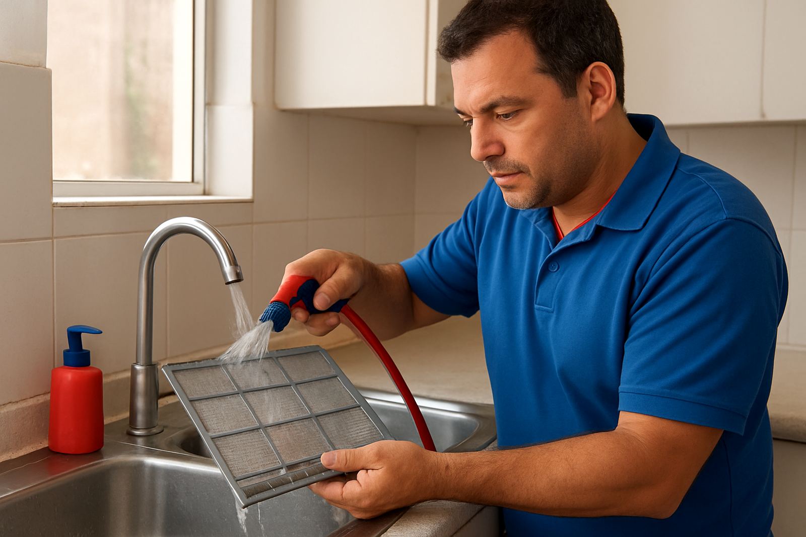 Clean Filters at Home